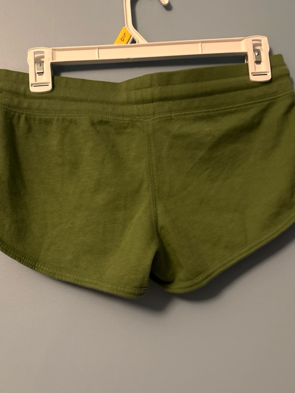 Brandy Melville Matcha Green Sweat Shorts - Picture 3 of 4